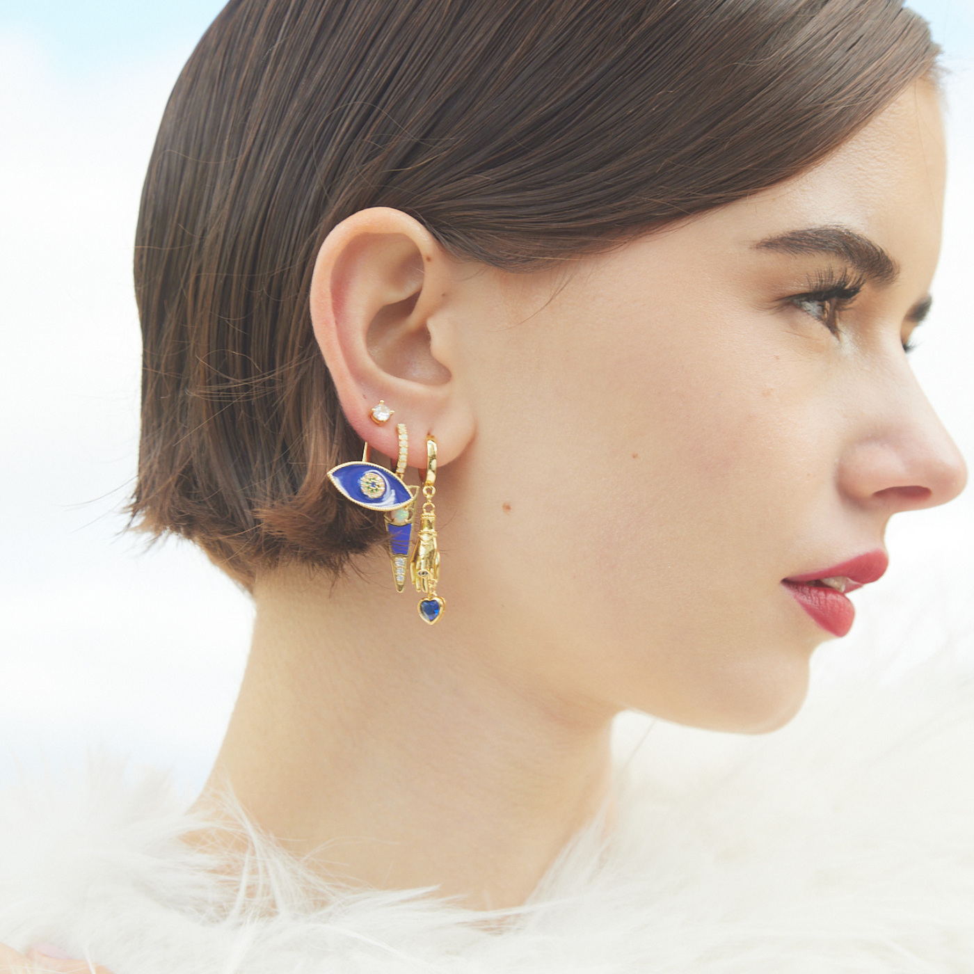 Camila® | Ife Hoop Piercing Earring