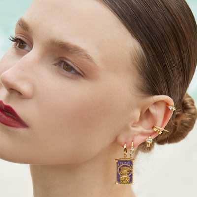 Norma® | Tarot Justice Hoop Piercing Earring