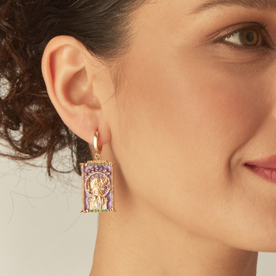 Norma® | Tarot Justice Hoop Piercing Earring