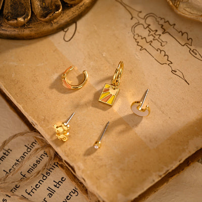 Trinidad® | Strength Tarot Card Earring Set