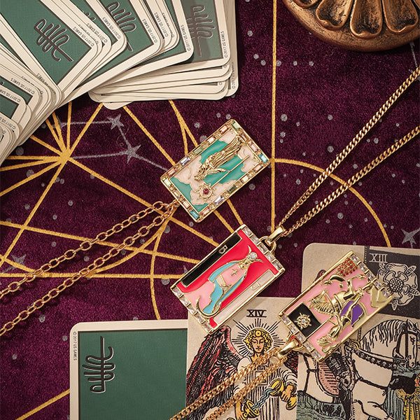 Isis® | High Priestess Tarot Card Necklace
