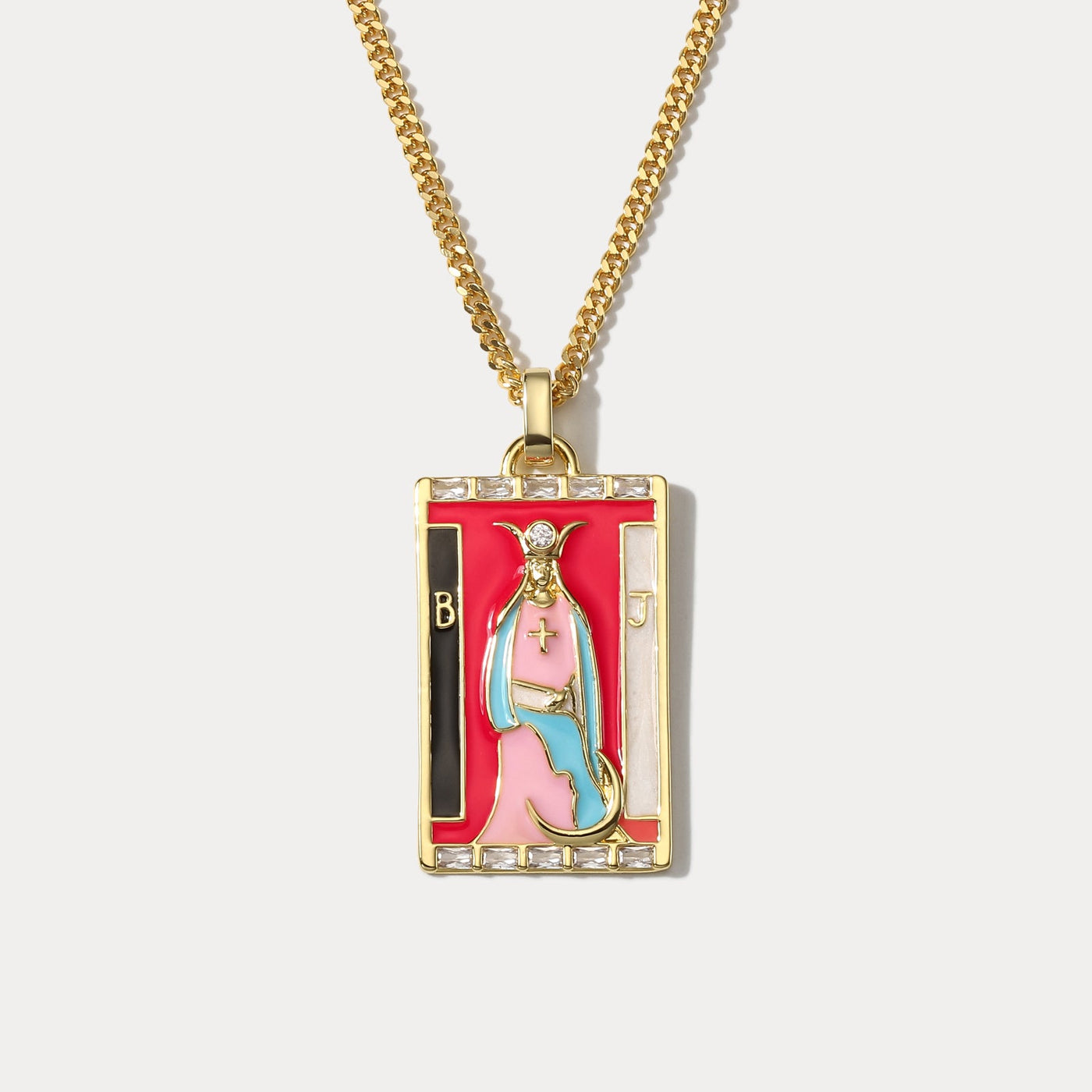 Isis® | High Priestess Tarot Card Necklace